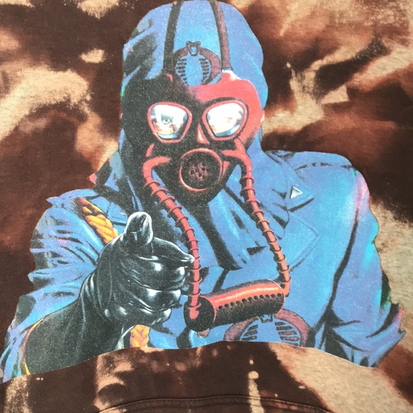 Compound Apocalyptic Character Sweatshirt with hood in heavy cotton - Picture 2 of 6